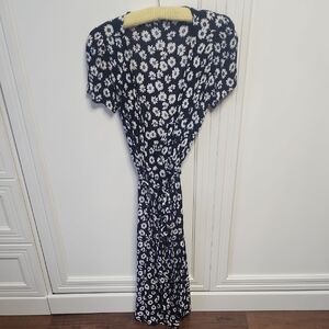 GAP Navy and White Floral Dress